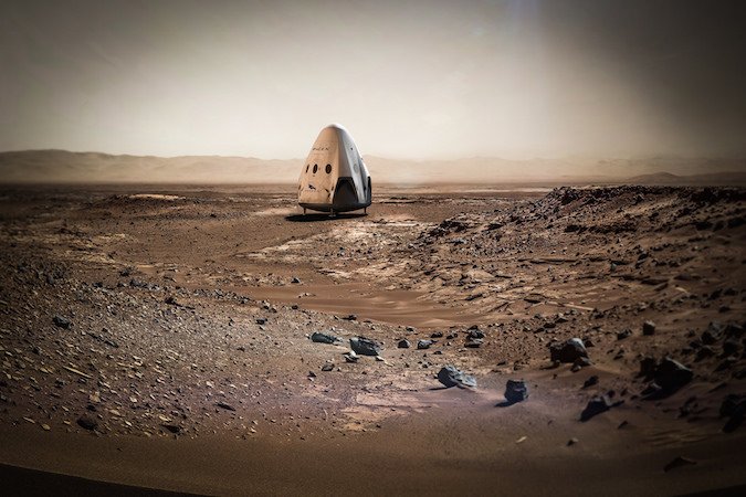 2018年,spacex飞向火星!