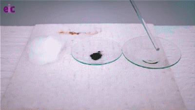 在这里,浓硫酸表现出了它的